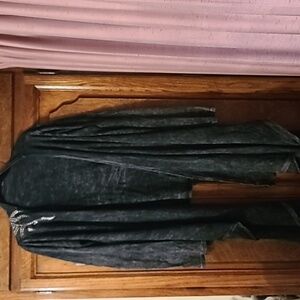 Cardigan with silver studs